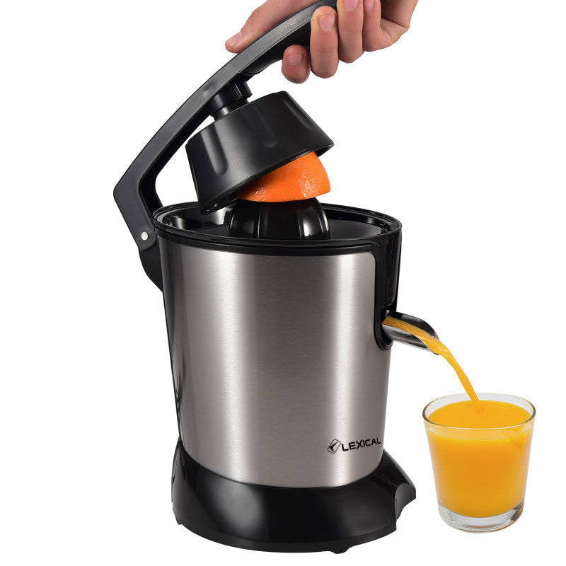 Electric Lemon & Orange Juicer Machine – Stainless Steel Citrus Juice Extractor (120RPM)