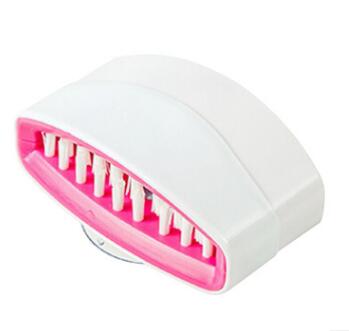 3-in-1 Kitchen Cleaning Brush with Suction Cup – Knife, Fork & Chopsticks Cleaning Tool for Fruits & Vegetables