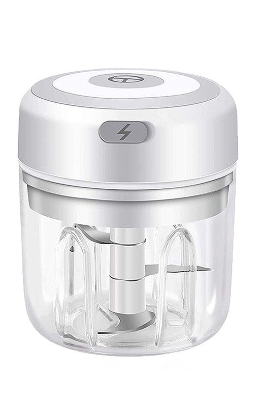 Mini Electric Garlic Chopper – USB Rechargeable Vegetable & Food Processor (100/250ml)
