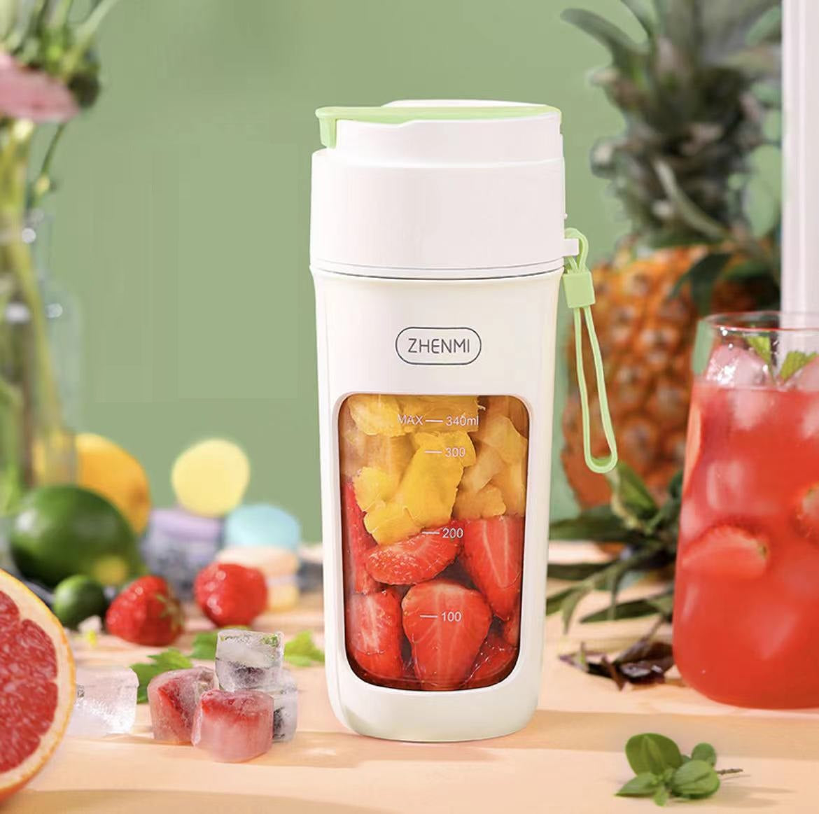 USB Portable Mini Blender – Smoothie Maker & Juicer Cup (0.5L)