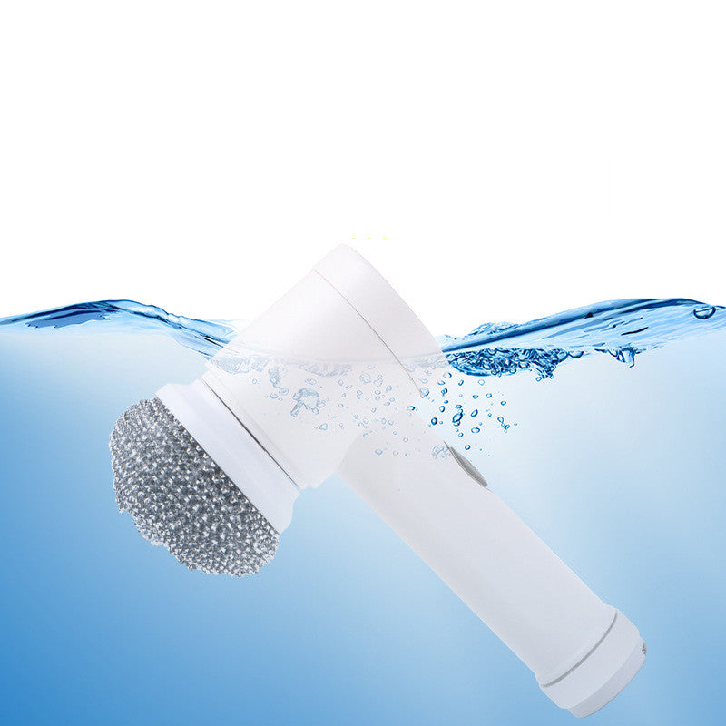 Intelligent Electric Cleaning Brush – USB Rechargeable IPX7 Waterproof Kitchen & Home Cleaning Tool with Multiple Brush Heads